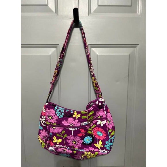 Vera Bradley Tote in Flutterby Print - Picture 2 of 5